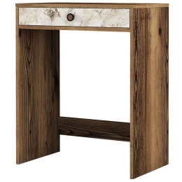 Τουαλέτα Lizbon 845HCT5379 70x40x84,7cm Marble Effect White-Walnut