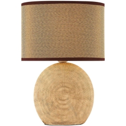 Φωτιστικό Επιτραπέζιο 701CHD1542  Φ25x38cm 1xE27 24W Brown Opivq