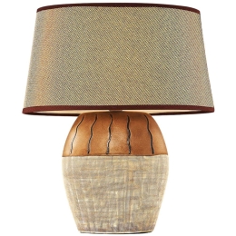Φωτιστικό Επιτραπέζιο 701CHD1545 20x33x40cm 1xE27 24W Brown Opviq