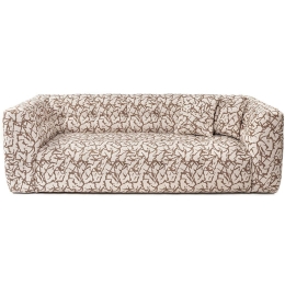 Καναπές Τριθέσιος Cady 560ARE1914 235x100x72cm Tan-Beige