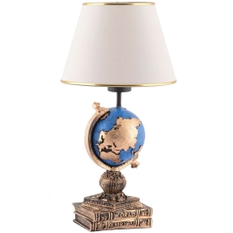 Φωτιστικό Επιτραπέζιο World 390FLH2251 25x50cm E27 40W Multi-Blue Opviq