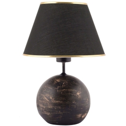 Φωτιστικό Επιτραπέζιο Balloon 390FLH2254 25x42cm E27 40W Black-Gold Opviq