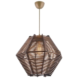 Φωτιστικό Οροφής Faunus 390FLH2272 35x35x75cm 1xE27 40W Gold-Brown Opviq