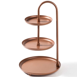Βάση Κοσμημάτων Kalki 247HFM1125 Φ20x32cm Copper Aberto Design Μέταλλο