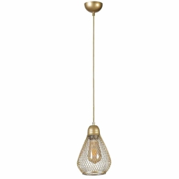Φωτιστικό Οροφής Armut 941RTN1259 Φ15x70cm 1xE27 40W Gold Opviq