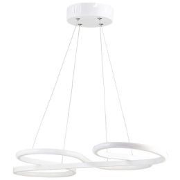 Φωτιστικό Οροφής - Ράγα Swing 166PRG1183 70x37x80cm Led 40-60W 6500K White Opviq