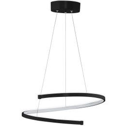 Φωτιστικό Οροφής Saiph 166PRG1190 44x44x80cm Led 24-36W 4000K Black Opviq
