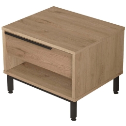 Κομοδίνο On 956LCS3490 53,6x44,5x42,4cm Walnut