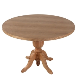 Τραπέζι Albero 117FRF1250 Φ100x75cm Oak