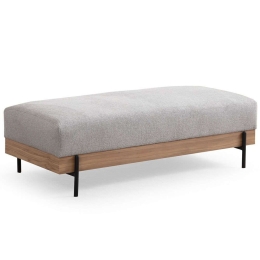 Σκαμπό Eti 560ARE2135 158x68x38cm Grey-Oak