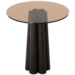 Τραπεζάκι Βοηθητικό Thales 552NOS2397 50x50x50cm Bronze-Black