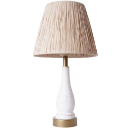 Φωτιστικό Επιτραπέζιο 687HMY2223 Φ24X47cm E27 40W White Opviq