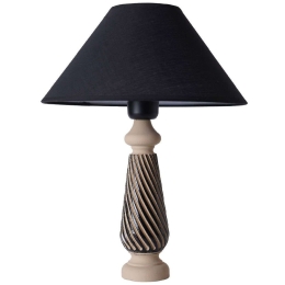 Φωτιστικό Επιτραπέζιο 687HMY2273 33x45cm E27 40W Brown-Black Opviq