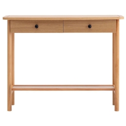 Κονσόλα Daisy 141HWR1105 110x33x80cm Natural Mdf,Ξύλο