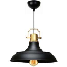 Φωτιστικό Οροφής 780SGN4605 Φ25x100cm 1xE27 40W Black Opviq