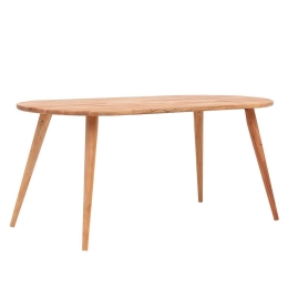 Τραπέζι Ares 284MTL1102 180x80x75cm Oak