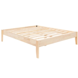 Κρεβάτι Galaksi (Για Στρώμα 180x200cm) 284MTL1124 192x205x37cm Natural Υπέρδιπλo