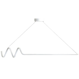 Φωτιστικό Οροφής - Ράγα Waterwave 166PRG1209 120x20x80cm Led 24-36W 4000K White Opviq