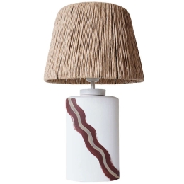 Φωτιστικό Επιτραπέζιο 687HMY2287 33x59cm E27 40W Multi-White Opviq