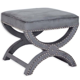 Σκαμπό Felice Babyface 741QNF1142 40x60cm Grey