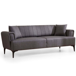 Καναπές - Κρεβάτι Τριθέσιος Hamlet 560ARE2241 230x95x77cm Dark Grey
