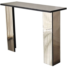 Κονσόλα 552NOS2484 105x34x80cm Bronze Μοριοσανίδα, Μελαμίνη