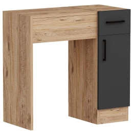 Τουαλέτα Με Καθρέπτη Inci 550ARN2795 77x37,3x108,8cm Pine-Anthracite