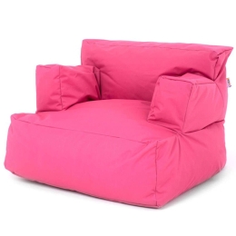 Πουφ Πολυθρόνα Αδιάβροχο Relax 535PFT1117 80x30x80cm Pink
