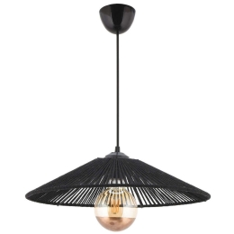 Φωτιστικό Οροφής Merten 390FLH1835 40x40x55cm 1xE27 40W Black Opviq