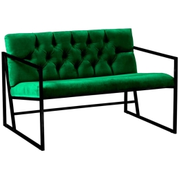 Καναπές Διθέσιος Oslo Babyface 118BRN1193 109x75x74cm Green