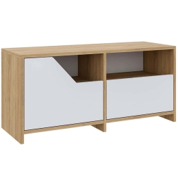Παπουτσοθήκη Nexus 855DTE5134 105x37x47cm Oak-White Μοριοσανίδα, Μελαμίνη