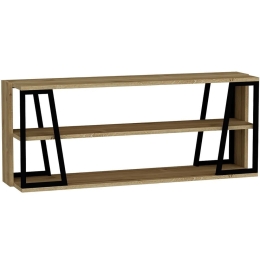 Έπιπλο Τηλεόρασης Lissa Rafli 550ARN3436 123,6x30x48,6cm Oak-Black