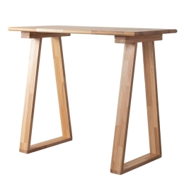 Τραπέζι Hestia Kayin 284MTL1162 116x100x60cm Natural