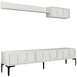 Σύνθεση Τηλεόρασης Lyon 845HCT5583 180x35x42cm White