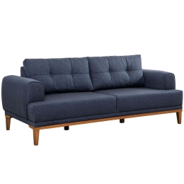 Καναπές Τριθέσιος Vina 867UNQ2206 223x94x82cm Dark Blue