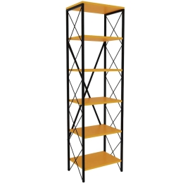 Ραφιέρα Δαπέδου Suadiye 854KLN3615 50x30x180cm Yellow