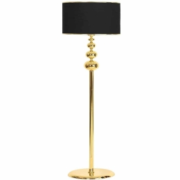 Φωτιστικό Δαπέδου Vega Globe 461MRL1250 Φ40x160cm E27 40W Black-Gold Opviq