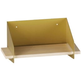 Ράφι Τοίχου Medium Arm 491CRT1304 40x19x20cm Gold
