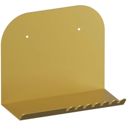 Ράφι Τοίχου Short Pouch 491CRT1308 28x12x23cm Gold