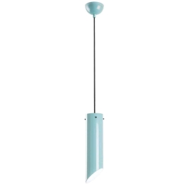 Φωτιστικό Οροφής Kesikboru 892OPV1975 Φ8x114cm 1xE27 40W Turquoise Opviq