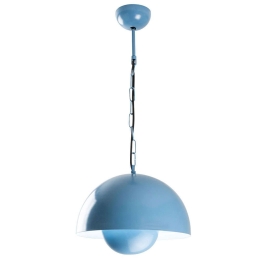 Φωτιστικό Οροφής Kure 892OPV2041 Φ30x70cm 1xE27 40W Light Blue Opviq