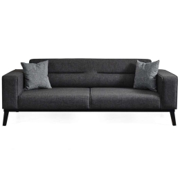 Καναπές - Κρεβάτι Τριθέσιος Bali 560ARE2902 222x92x74cm Anthracite