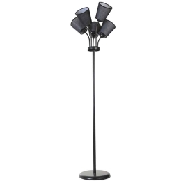 Φωτιστικό Δαπέδου Gunes 534LUN4562 Φ30x165cm 5xE27 40W Black Opviq