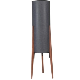 Φωτιστικό Δαπέδου Navas 534LUN4599 43x140cm E27 40W Black Opviq