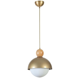 Φωτιστικό Οροφής Retro 846STL5158 Φ25x70cm E27 40W Gold Opviq