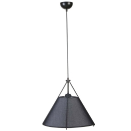 Φωτιστικό Οροφής Romeo 846STL5214 Φ40x70cm 1xE27 40W Black