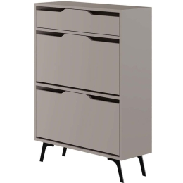 Παπουτσοθήκη Astat 855DTE5186 81,6x29,5x110cm Mocha Μοριοσανίδα, Μελαμίνη