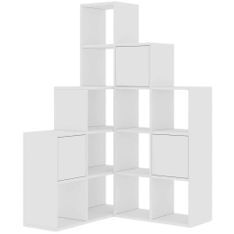 Βιβλιοθήκη Paleo 855DTE3785 150,8x28x150,8cm White