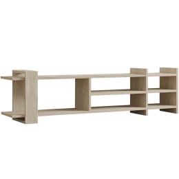 Έπιπλο Τηλεόρασης Zeyna 835PUQ6401 156x29,6x40cm Travertine Beige