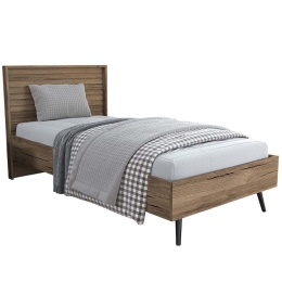 Κρεβάτι 787CDL1405 169x205x120cm Walnut